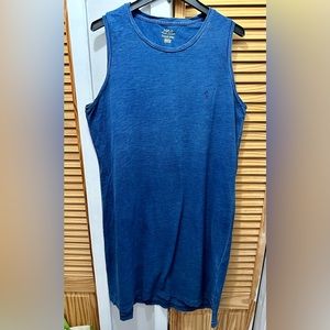 Polo Ralph Lauren - Blue Sleeveless Shirt Dress